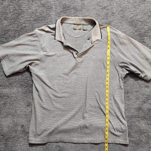 Vintage Haggar Clothing City Casual Short Sleeve Golf Polo Shirt Large 90s - Picture 11 of 12